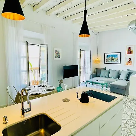 Modern Apartment In The City Centre, La Alameda Séville Extérieur photo